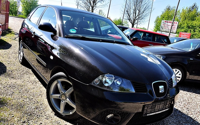 Seat Ibiza cena 11990 przebieg: 180000, rok produkcji 2007 z Pabianice małe 379